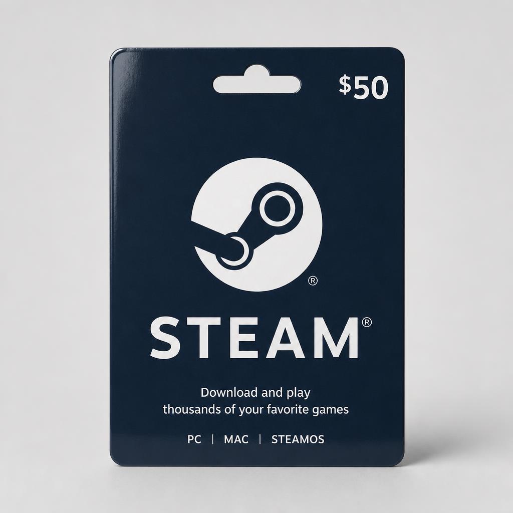 Steam gift card